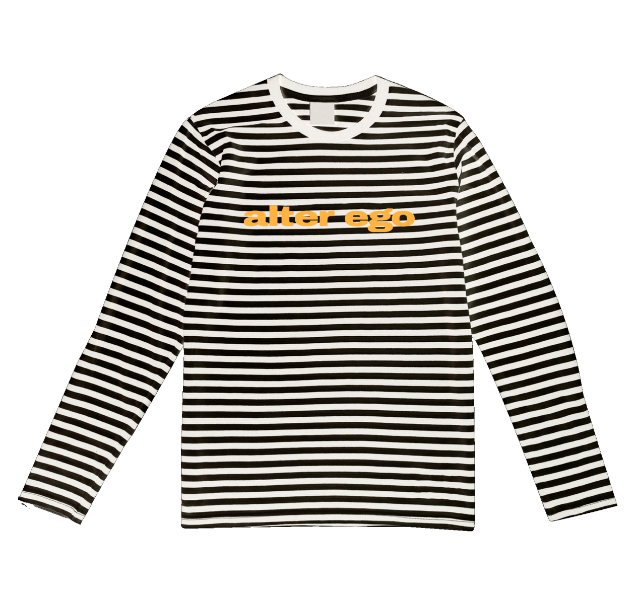 Logo Striped Long Sleeve Tee